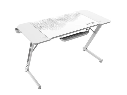 طاولة قيمنق مع ماوس باد موديل Z من ASA - ابيض