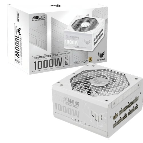 ASUS PSU TUF 1000w GOLD WHITE مزود طاقة