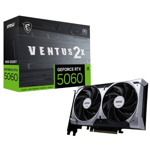 MSI RTX 5060 VENTUS 2X-8GB -OC كرت شاشة
