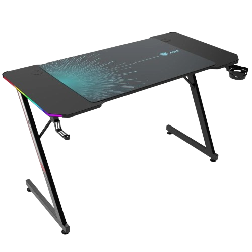 طاولة قيمنق مع ماوس باد واضاءة RGB موديل ULTRA من...