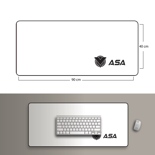 ماوس باد سوليد 6 - 6 ASA Mouse Pad Solid