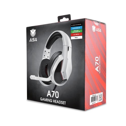 سماعة سلكية ASA A70 - White
