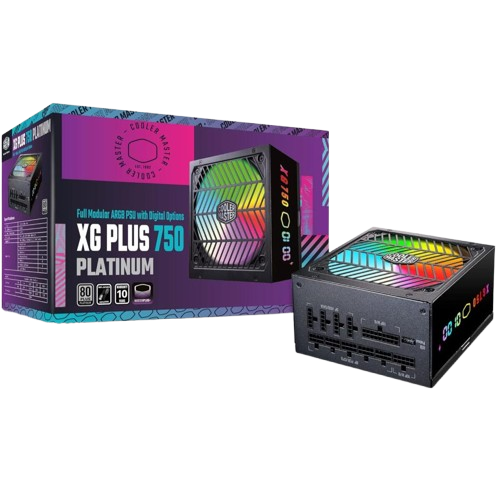 C-MASTER 750W RGB PLATINUM F-MODULAR مزود طاقة