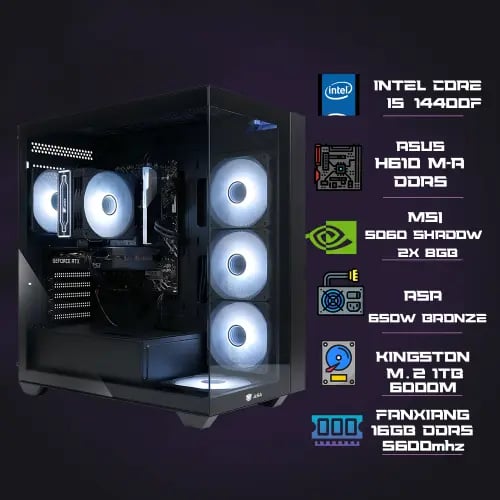 تجميعة i5-14400F - RTX 5060