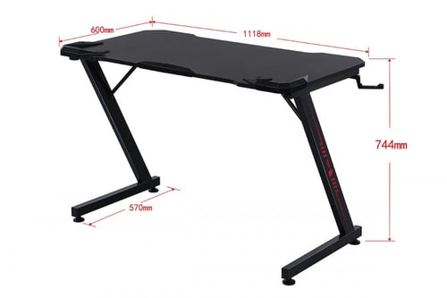 طاولة مكتبية وقيمنق ASA ROYAL - احمر