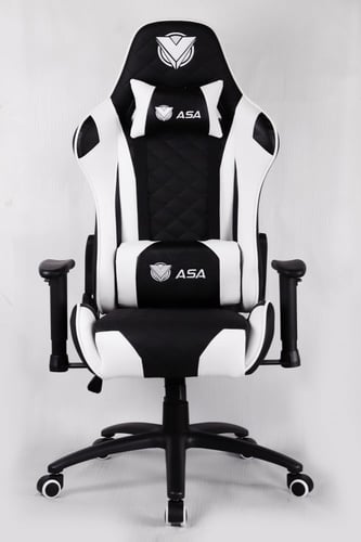 ASA كرسي قيمنق دايموند - Black + White