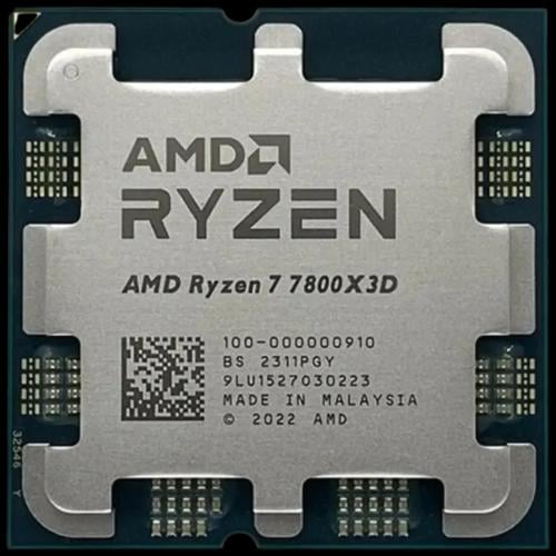 AMD RYZEN 7 7800X 3D TRAY معالج