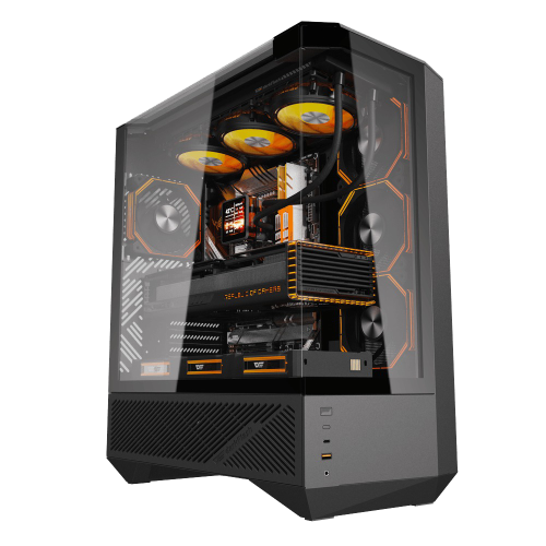 DarkFlash DY460 BLACKE صندوق