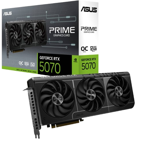 ASUS PRIME RTX 5070 3X - 12GB - OC كرت شاشة