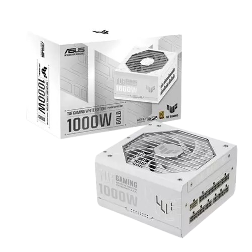 ASUS PSU TUF 1000w GOLD WHITE مزود طاقة