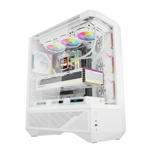 DarkFlash DY460 WHITEصندوق