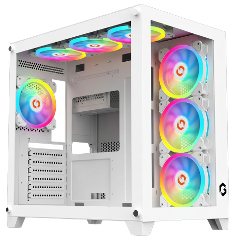GAMEON EMPERORI 7FAN WHITE CASE صندوق
