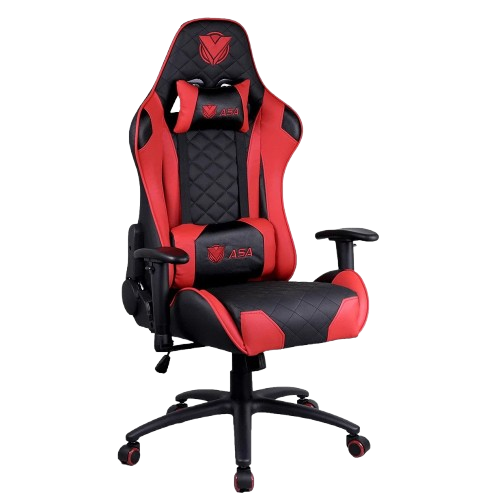 ASA كرسي قيمنق دايموند - Black + Red