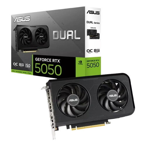 ASUS Dual GeForce RTX 5050 8GB كرت شاشة