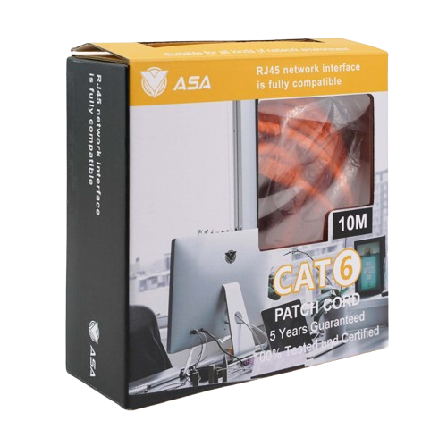 سلك شبكة كات 6 10 متر