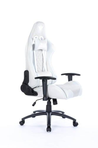 ASA كرسي قيمنق دايموند فابريك (قماش) - White