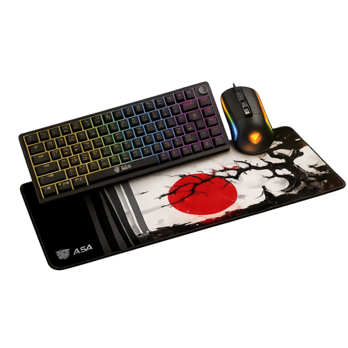 Keyoboard Duo + MOUSE PAD كومبو