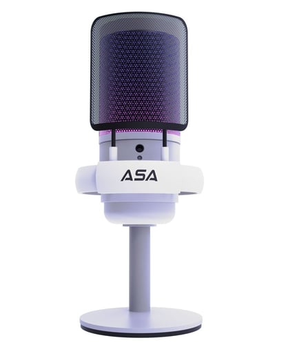 مايك قيمنق سكواد كاست من ASA - ابيض