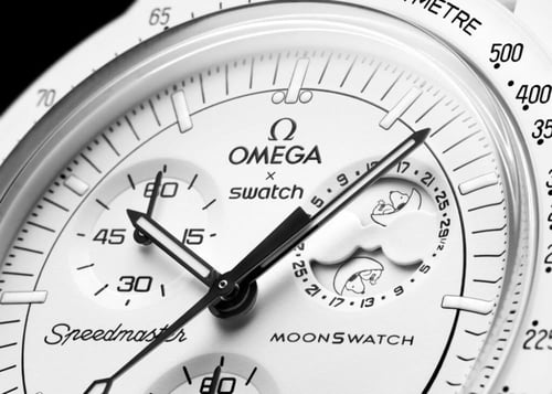 ساعة اوميغا سواتش اصدار جديد. omega swatch