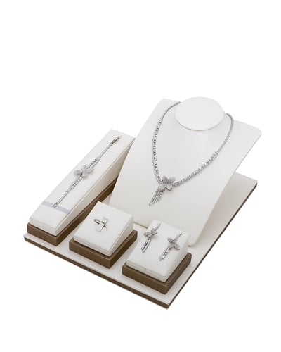 طقم زركون سهرة ذهبي فاخر | سيزون