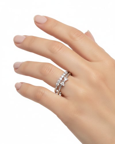 خاتم ذهبي توينز ناعم | SEASON