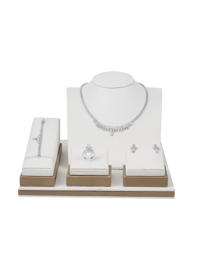 طقم زركون ناعم - تصميم ألماسي فاخر