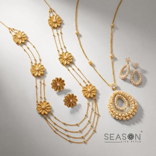 مجموعة درة المناسبات | طقم اكسسوارات متكامل