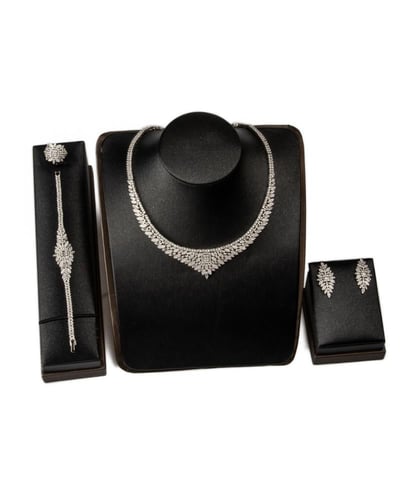 طقم زركون ملكي - ثنائي اللون | سيزون