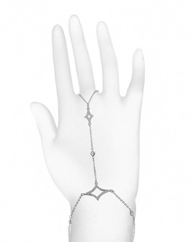 اسوارة كف بنمط النجمة الرباعية