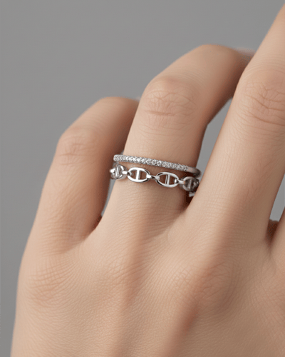 خاتم زركون ناعم