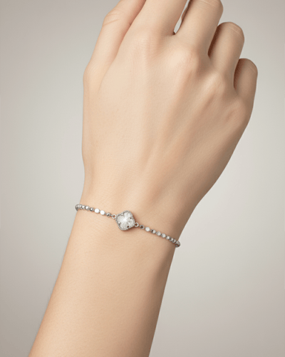 اسوارة بطابع الوردة ناعم