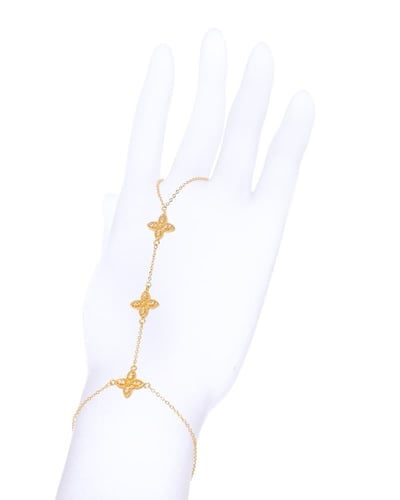 اسوارة كف بنمط النجمه الرباعيه