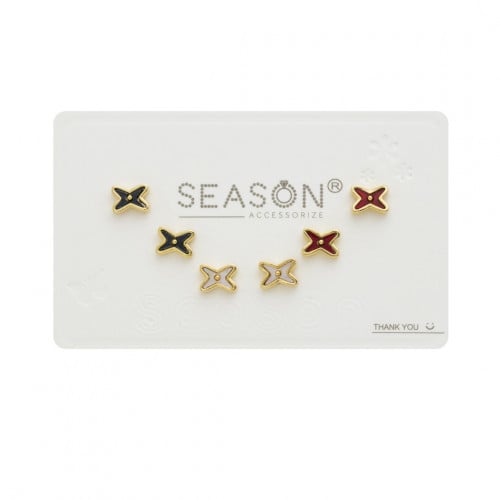 حلق مجموعة ملون