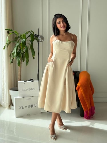 فستان ميدي بيج