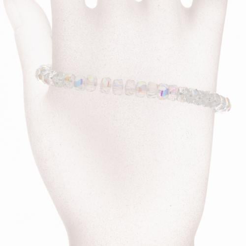 اسوارة خرز شفاف