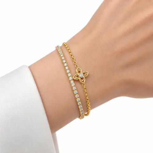 اسوارة زركون ناعم بتفصيلة فراشة | سيزون SEASON