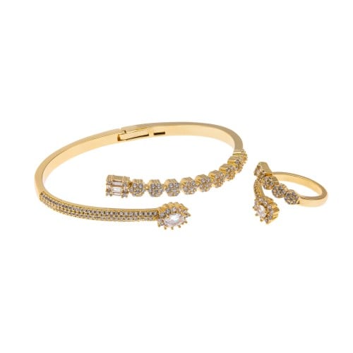 اسواره زركون مع الخاتم جذابة