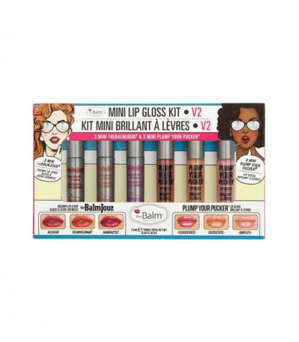 ذا بالم مجموعة 6 ميني احمر شفاه سائل