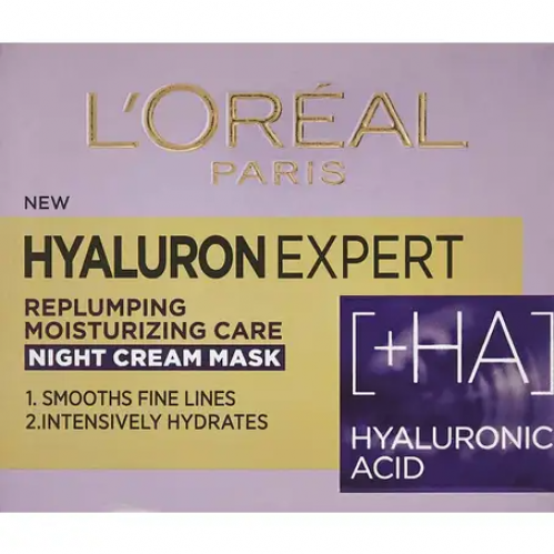 لوريال كريم هيالورون اكسبرت 50 مل قناع الليل