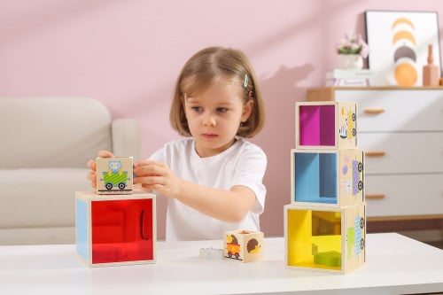 مكعبات التداخل التعليمية