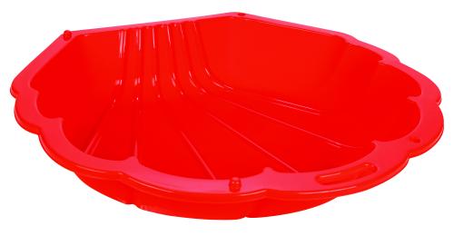 حوض الرمل و الماء الصدفة - أحمر