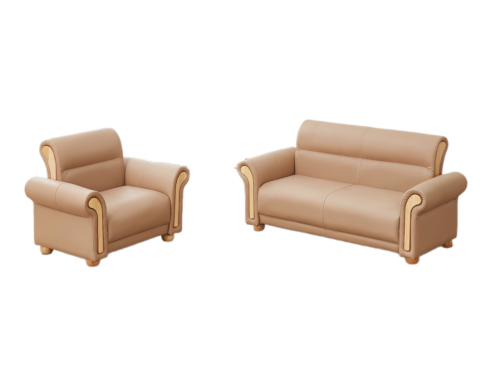 طقم الكنب البني الفاخر