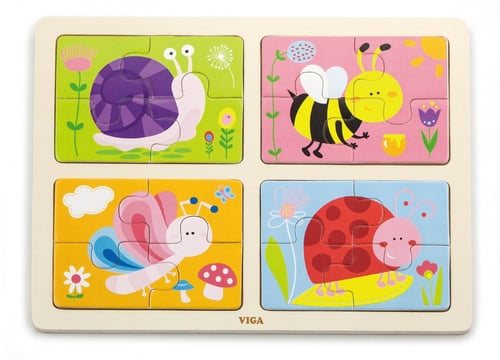 بزل 4 في 1 الحشرة