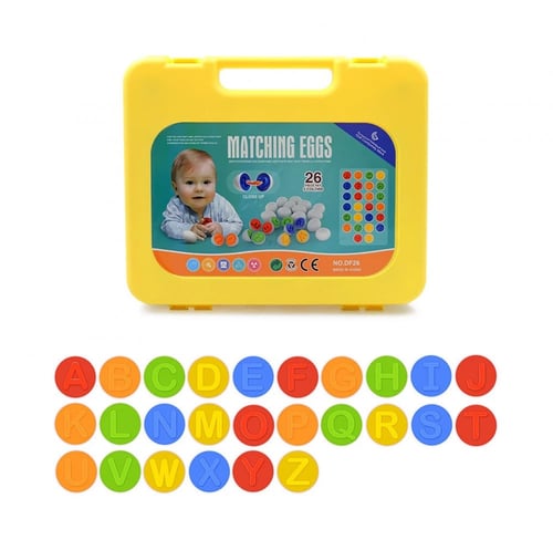 طبق البيض لتطابق الحروف الانجليزية