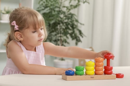 لعبة ترتيب الأعداد و ألألوان