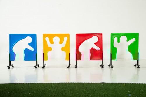 ألعاب حركية 4 قطع - خارجية / داخلية