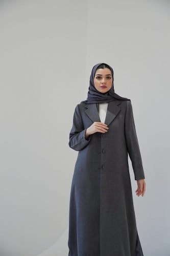 عباية بليزر كلاسيكية من الجوخ الفاخر