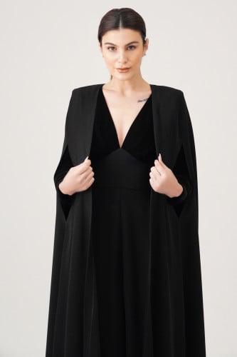 CAPE JUMPSUIT