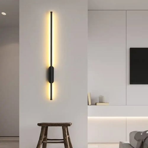 اضاءه جداريه خطيه تعمل بالبطاريه قابله لاعاده الشح...