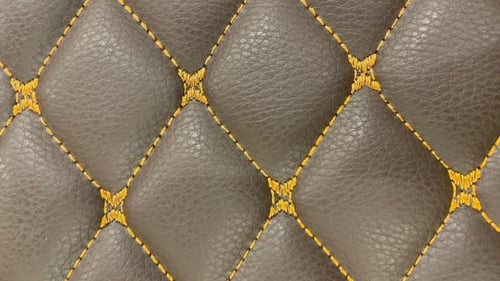 ارضية جلد دايموند جاهزة فاخرة - سيارة كبيرة